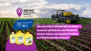 xarvio® FIELD MANAGER und Maisherbizide - mit dem Power-Duo doppelt Bonus sichern!