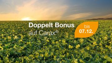 Jetzt doppelt Bonus für Carax® sichern!